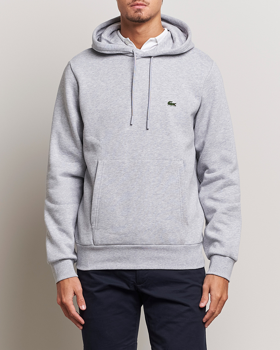 Herre | Lacoste | Lacoste | Hoodie Silver Chine