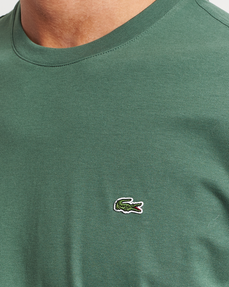 Herre | T-Shirts | Lacoste | Crew Neck T-Shirt Sequoia
