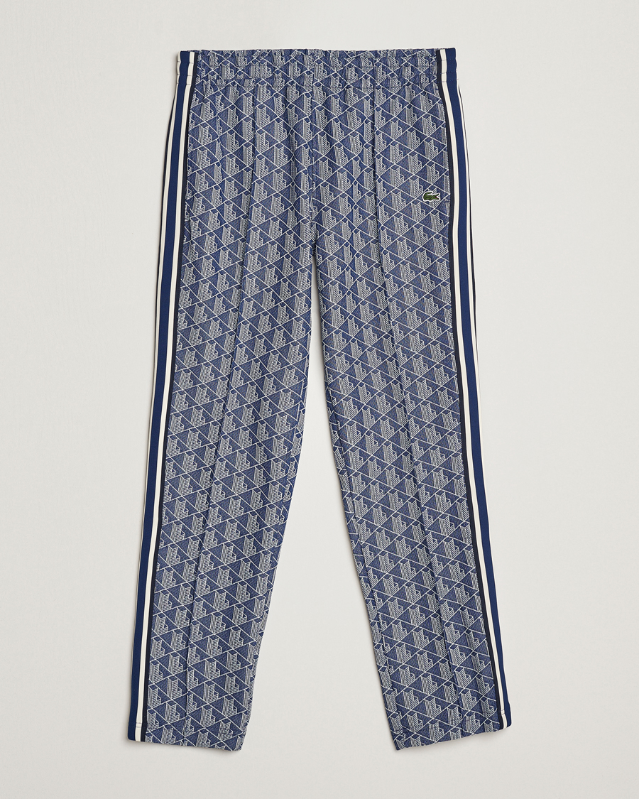 Herre | Bukser | Lacoste | Monogram Tracksuit Pants Methylene/Flour