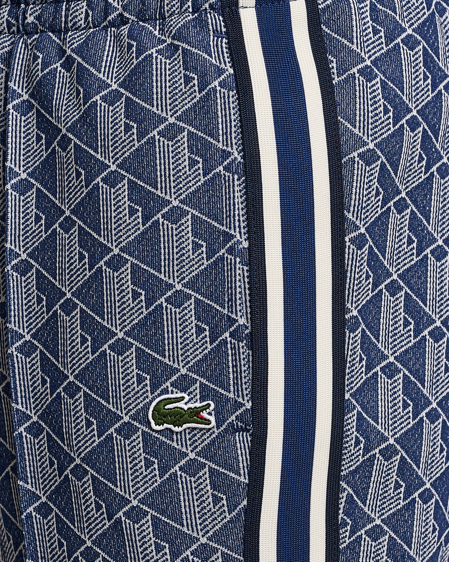 Herre | Bukser | Lacoste | Monogram Tracksuit Pants Methylene/Flour