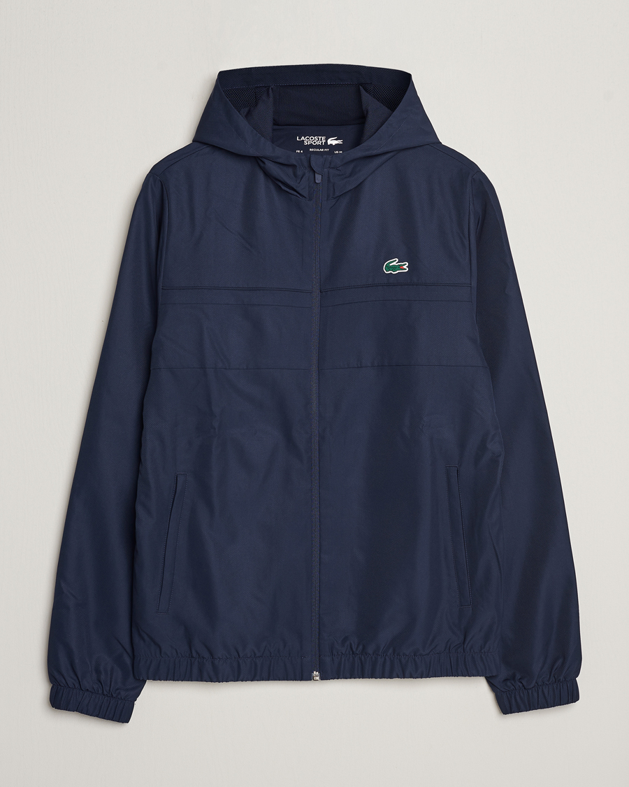 Herre | Gensere | Lacoste Sport | Performance Full Zip Hoodie Navy