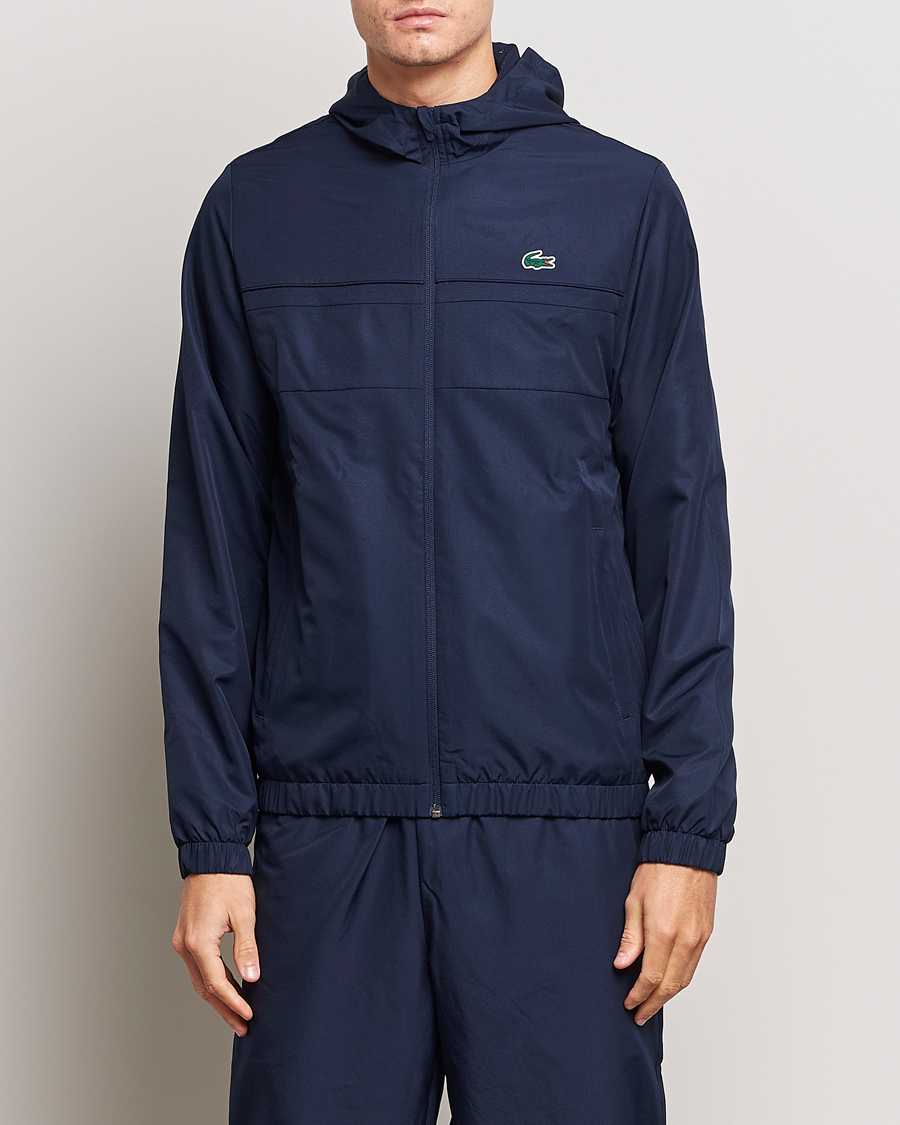 Herre | Gensere | Lacoste Sport | Performance Full Zip Hoodie Navy