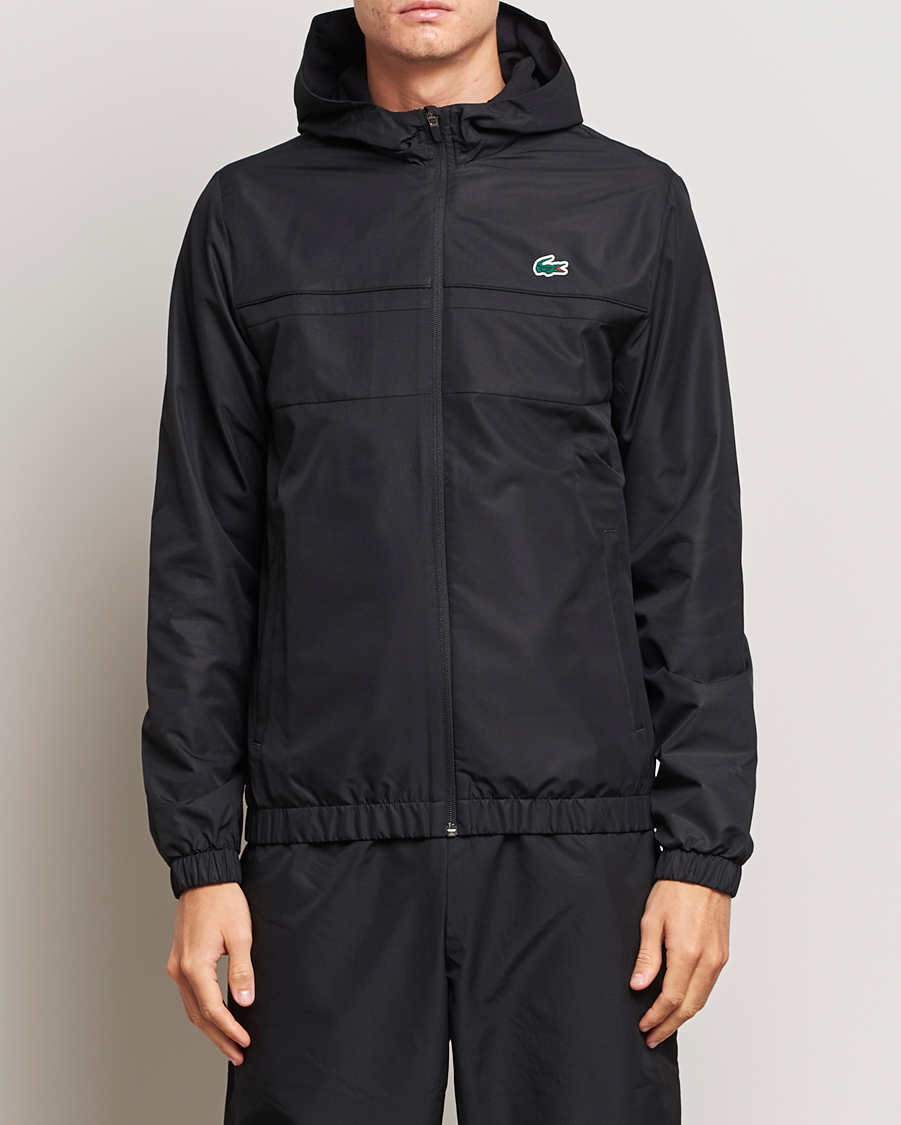 Herre | Gensere | Lacoste Sport | Performance Full Zip Hoodie Black