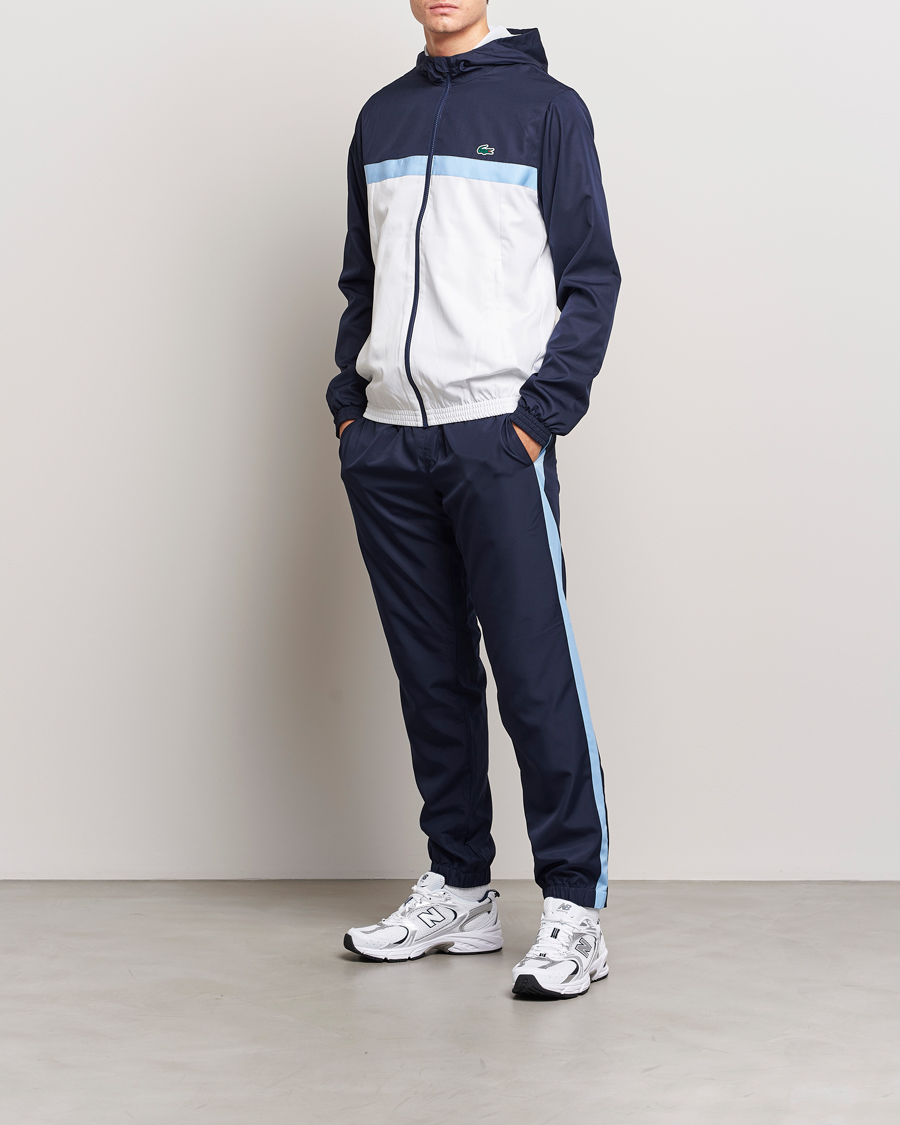 Herre | Bukser | Lacoste Sport | Tennis Tracksuit Set Navy/Blue/White