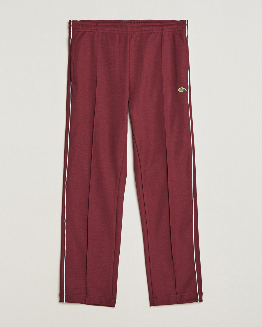 Herre | Bukser | Lacoste | Trackpants Dark Red