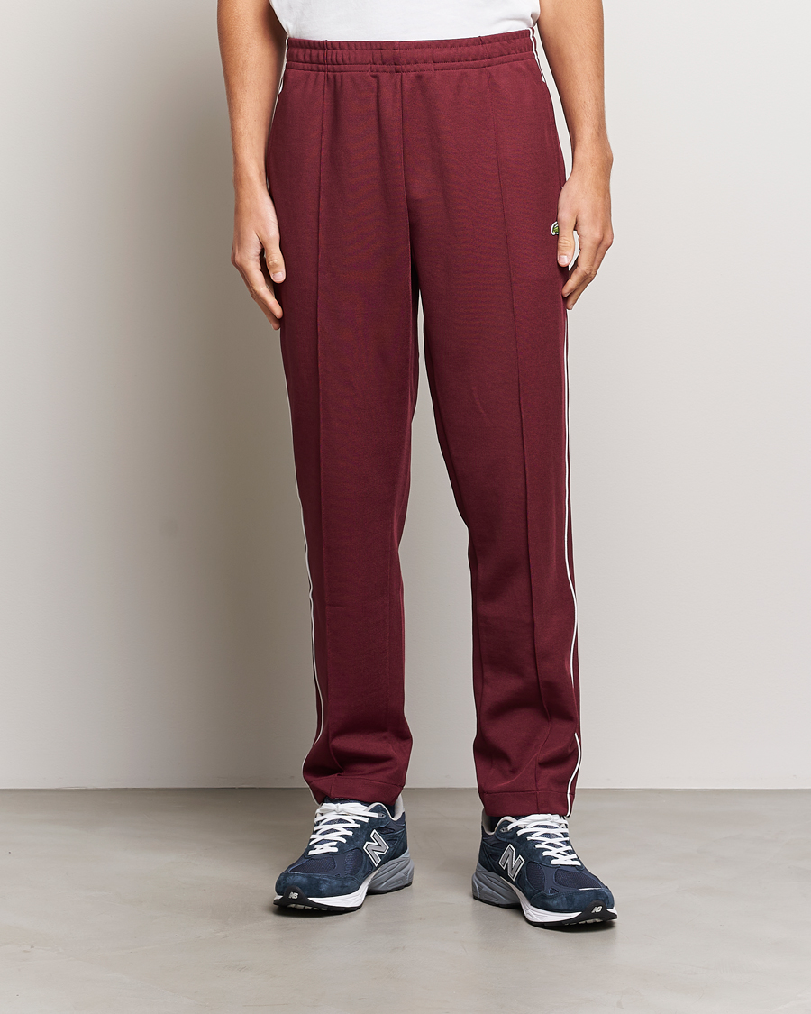 Herre | Bukser | Lacoste | Trackpants Dark Red