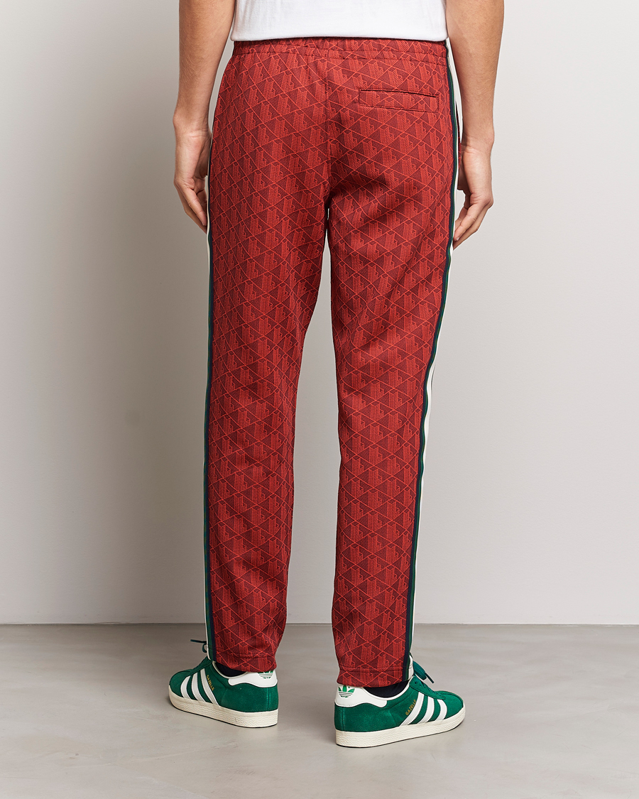 Herre | Bukser | Lacoste | Monogram Trackpants Pinot/Red