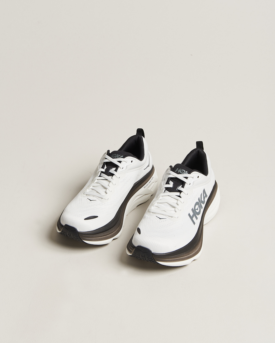 Herre | Running sneakers | Hoka One One | Hoka Bondi 8 White/Black