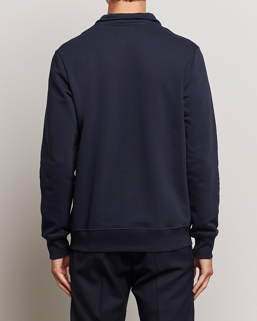 Herre | Gensere | PS Paul Smith | Zebra Organic Cotton Sweat Half Zip Navy