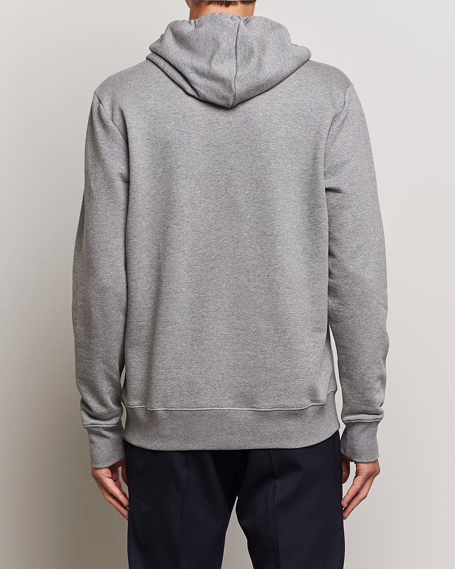 Herre | Gensere | PS Paul Smith | Zebra Organic Cotton Hoodie Grey Melange