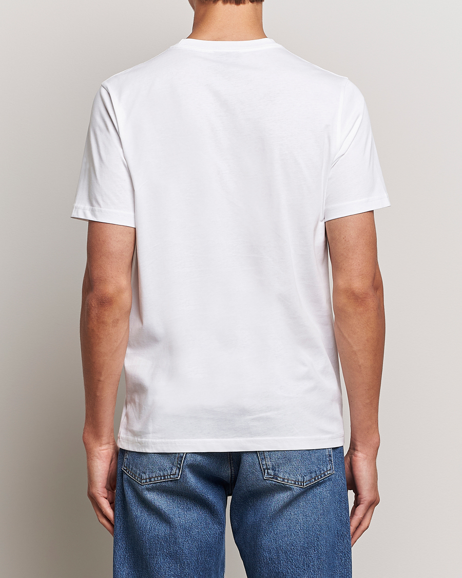 Herre | T-Shirts | PS Paul Smith | PS In A Row Crew Neck T-Shirt White
