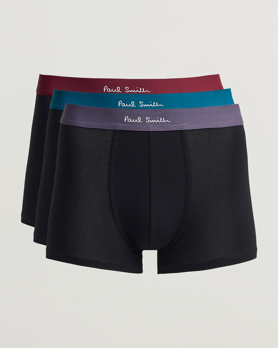 Herre | Undertøy | Paul Smith | 3-Pack Trunk Black