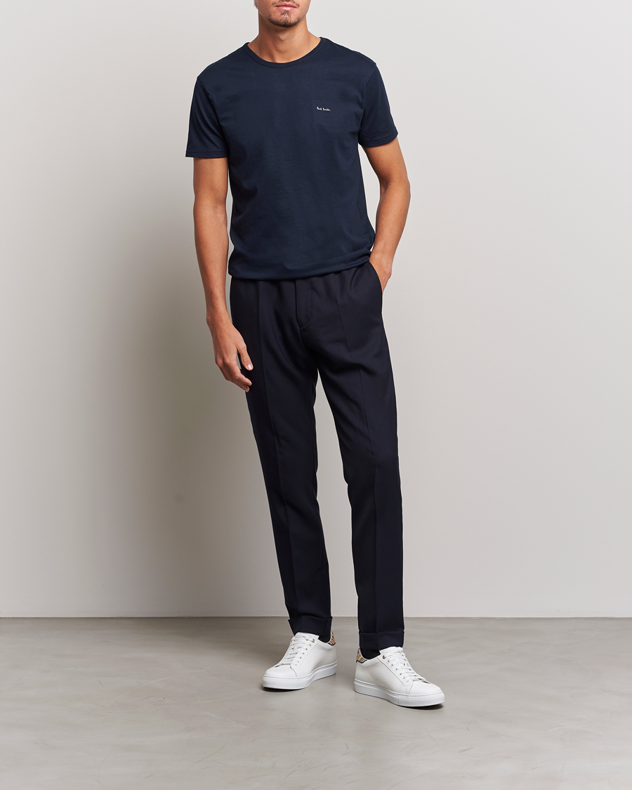 Herre | T-Shirts | Paul Smith | 3-Pack Crew Neck T-Shirt Black/Navy/White