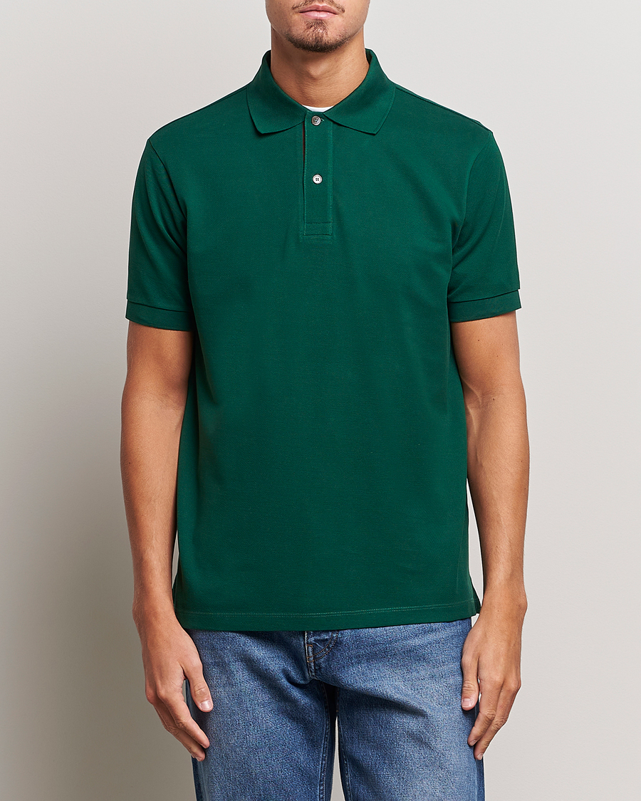 Herre | Pikéer | Paul Smith | Placket Stripe Polo Green