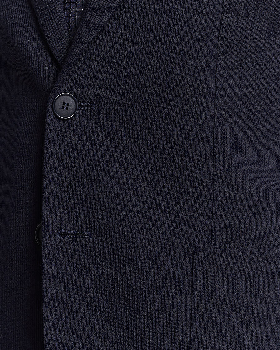 Herre | Dressjakker | Giorgio Armani | Wool Stretch Blazer Navy