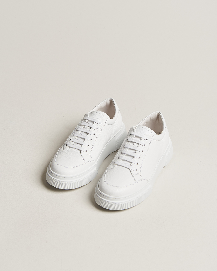 Herre | Giorgio Armani | Giorgio Armani | Deerskin Sneakers White