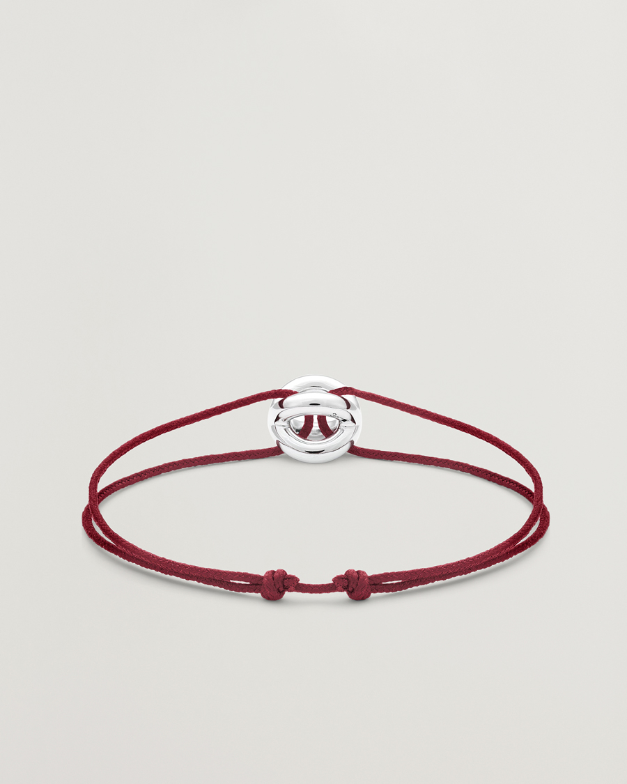 Herre | Avdelinger | LE GRAMME | Entrelacs Cord Bracelet Sterling Silver 3g