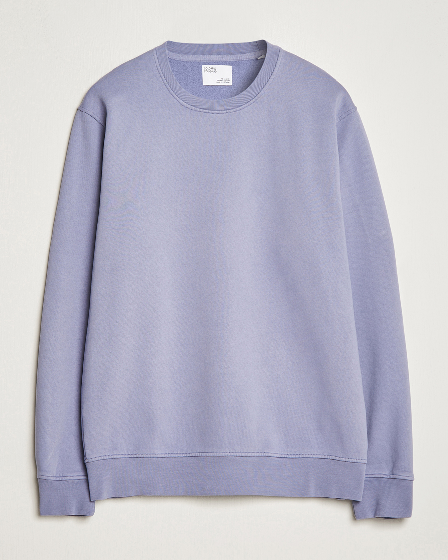 Herre | Gensere | Colorful Standard | Classic Organic Crew Neck Sweat Purple Haze