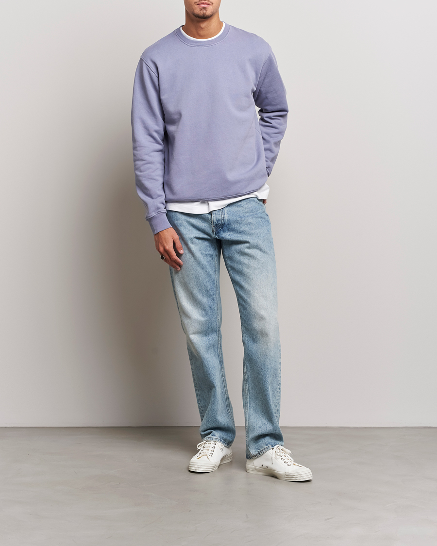 Herre | Gensere | Colorful Standard | Classic Organic Crew Neck Sweat Purple Haze