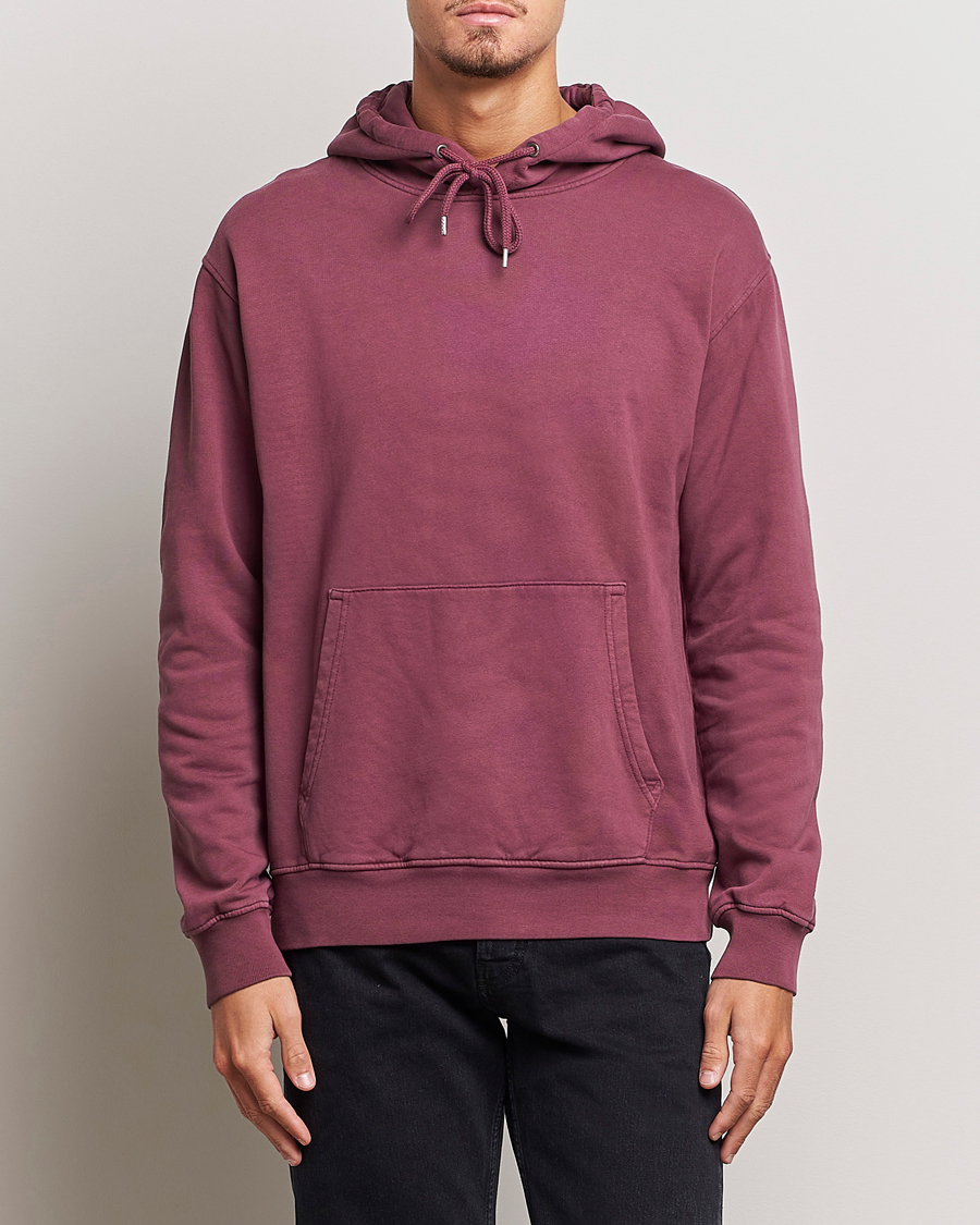 Men | Clothing | Colorful Standard | Classic Organic Hood Dusty Plum