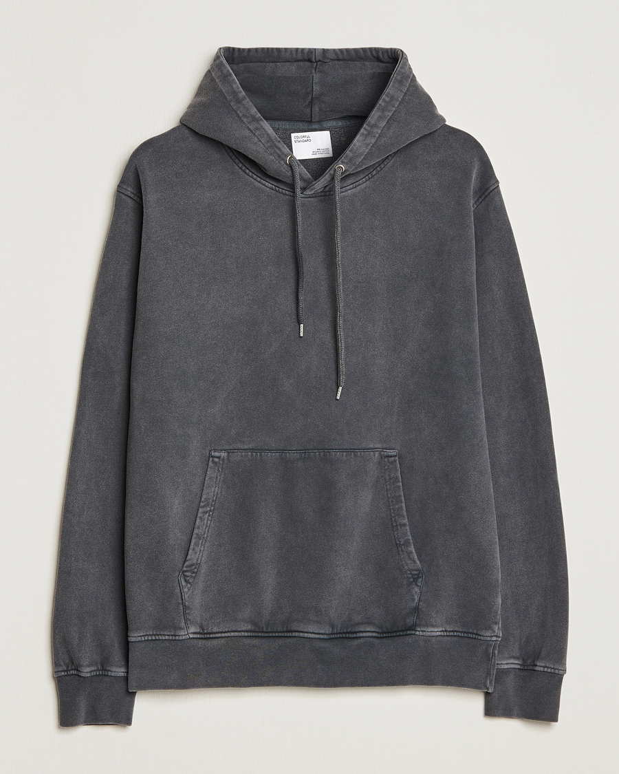 Herre | Gensere | Colorful Standard | Classic Organic Hood Faded Black