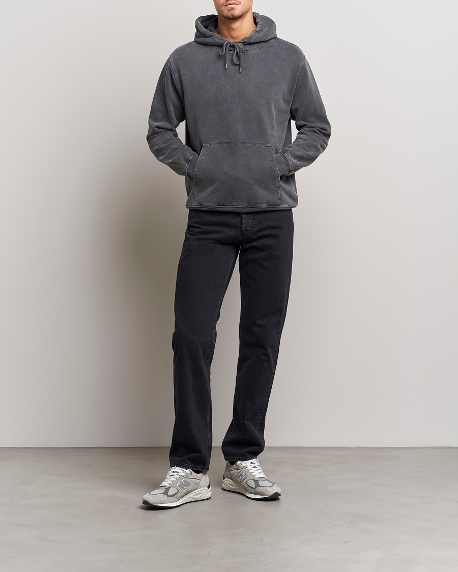 Herre | Gensere | Colorful Standard | Classic Organic Hood Faded Black