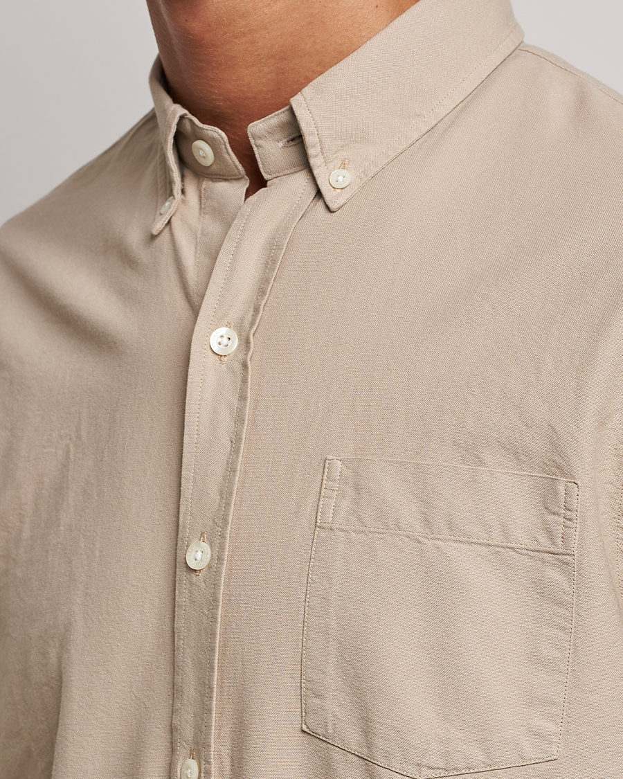 Herre | Skjorter | Colorful Standard | Classic Organic Oxford Button Down Shirt Oyster Grey