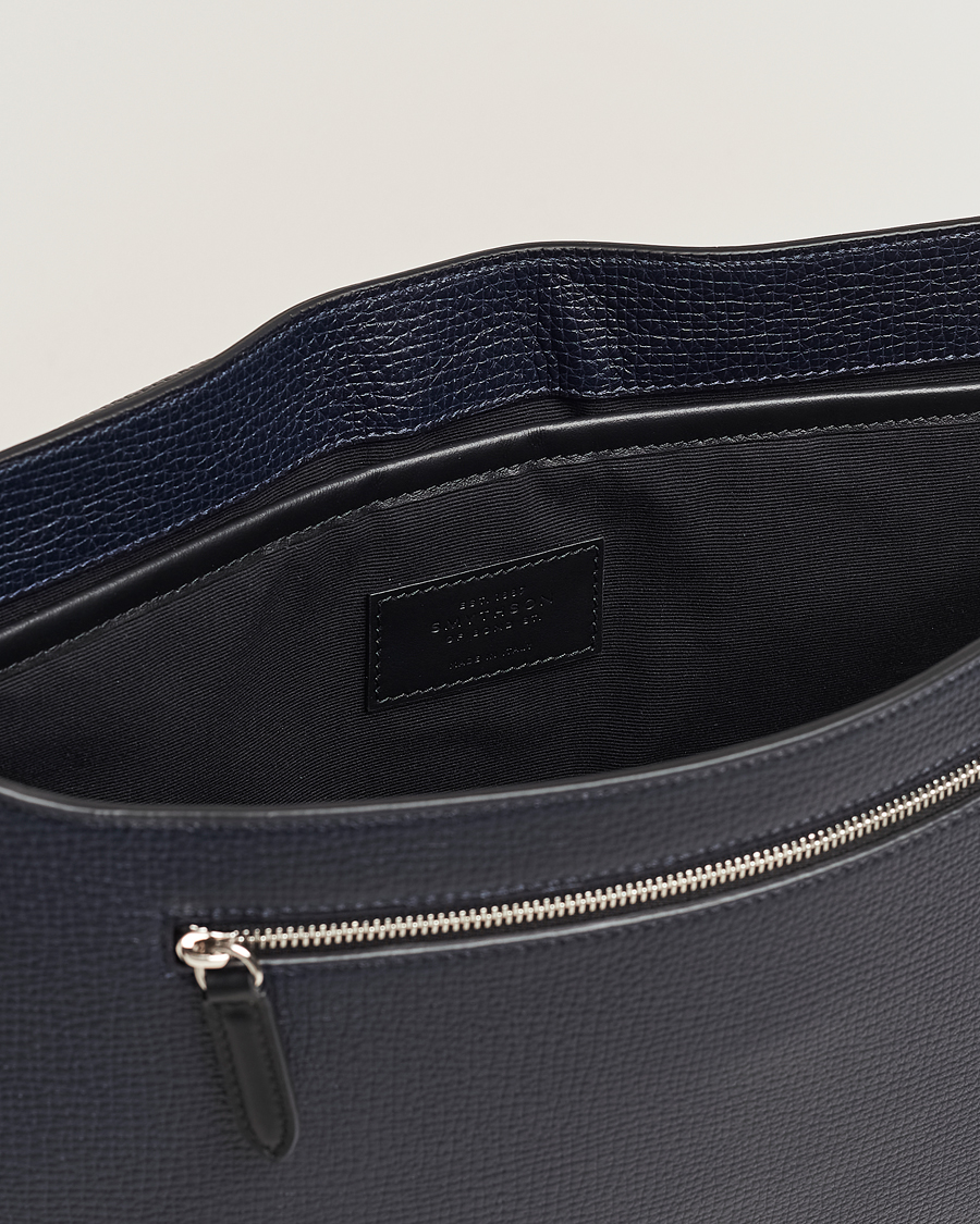 Herre | Smythson Ludlow Messenger Bag Navy | Smythson | Ludlow Messenger Bag Navy