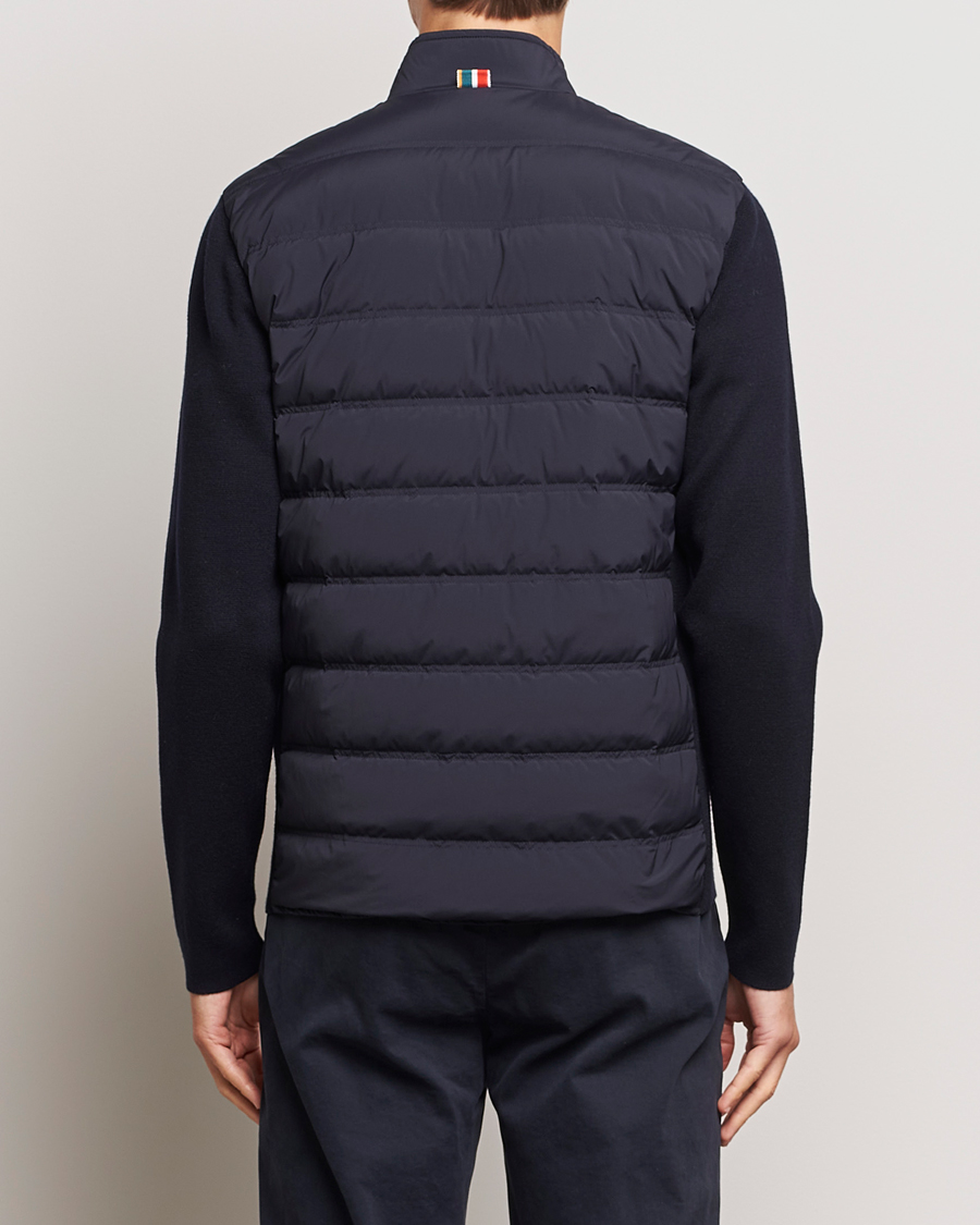 Herre | Jakker | Orlebar Brown | Wallace Hybrid Padded Jacket Night Iris