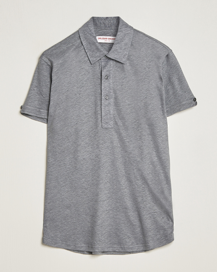 Herre | Pikéer | Orlebar Brown | Sebastian Tailored Polo Granite