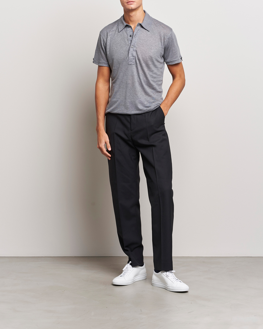 Herre | Pikéer | Orlebar Brown | Sebastian Tailored Polo Granite