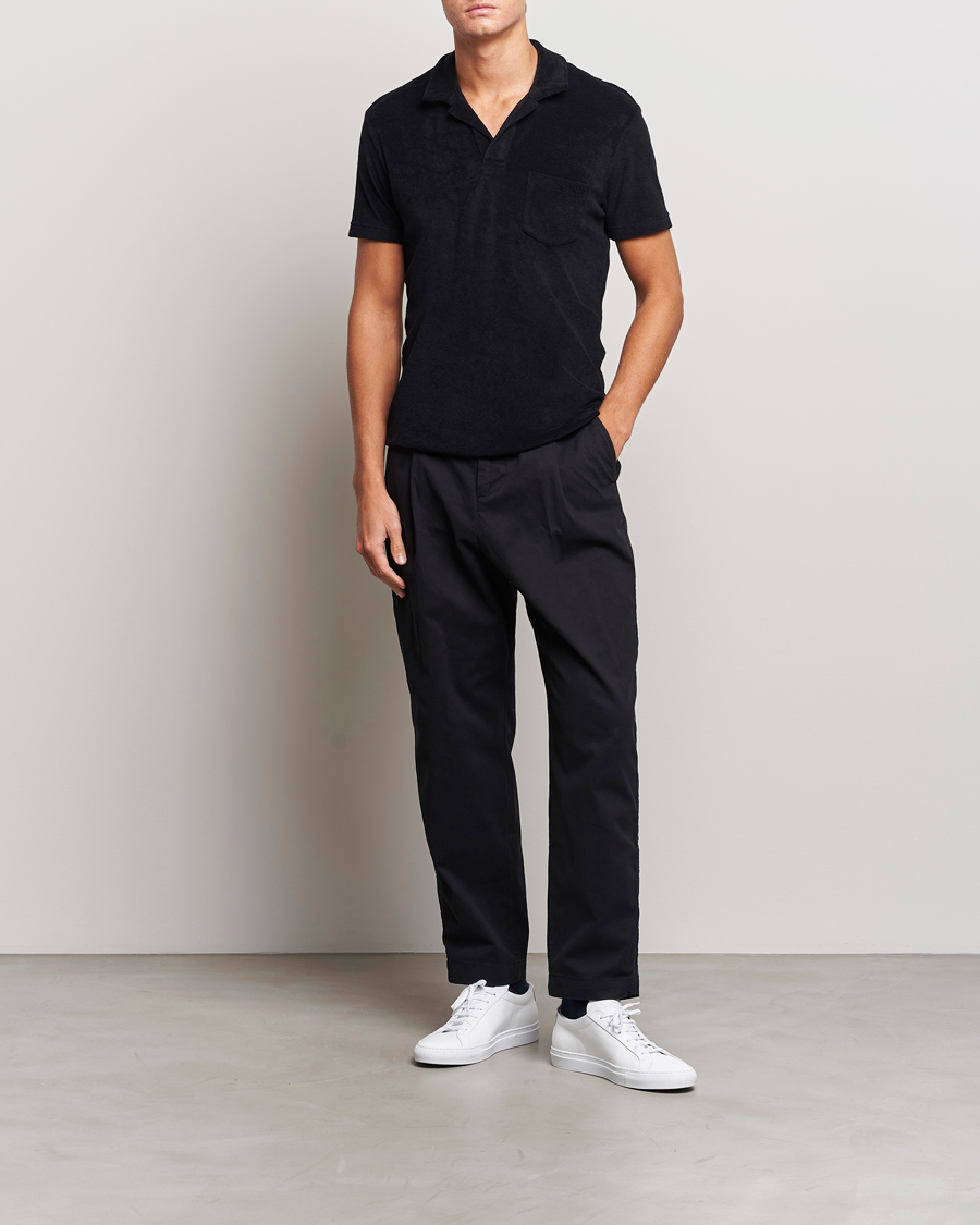 Herre | Pikéer | Orlebar Brown | Terry Polo Black