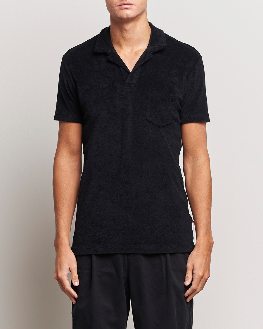 Herre | Pikéer | Orlebar Brown | Terry Polo Black