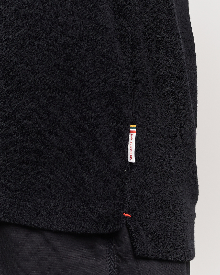 Herre | Pikéer | Orlebar Brown | Terry Polo Black