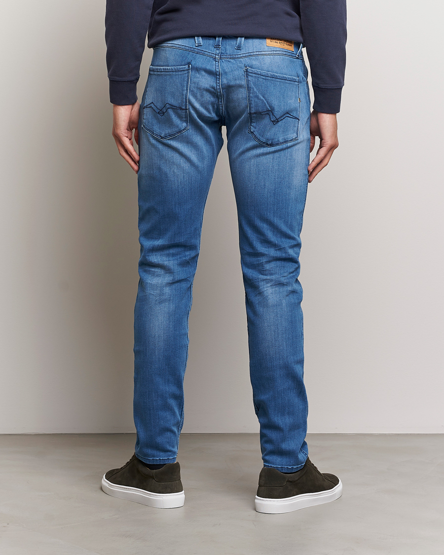 Herre | Jeans | Replay | Anbass Powerstretch Jeans Dark Blue
