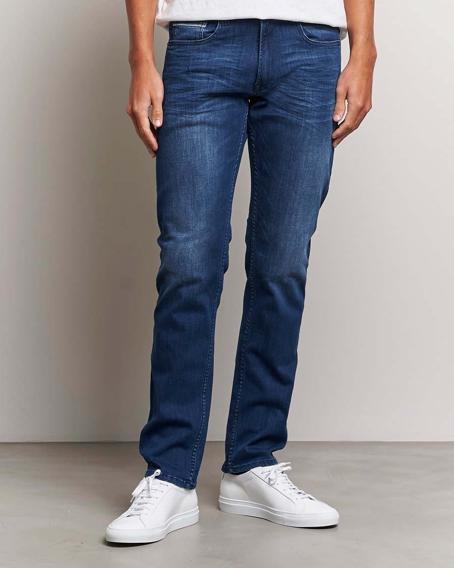 Herre | Jeans | Replay | Grover Powerstretch Jeans Dark Blue