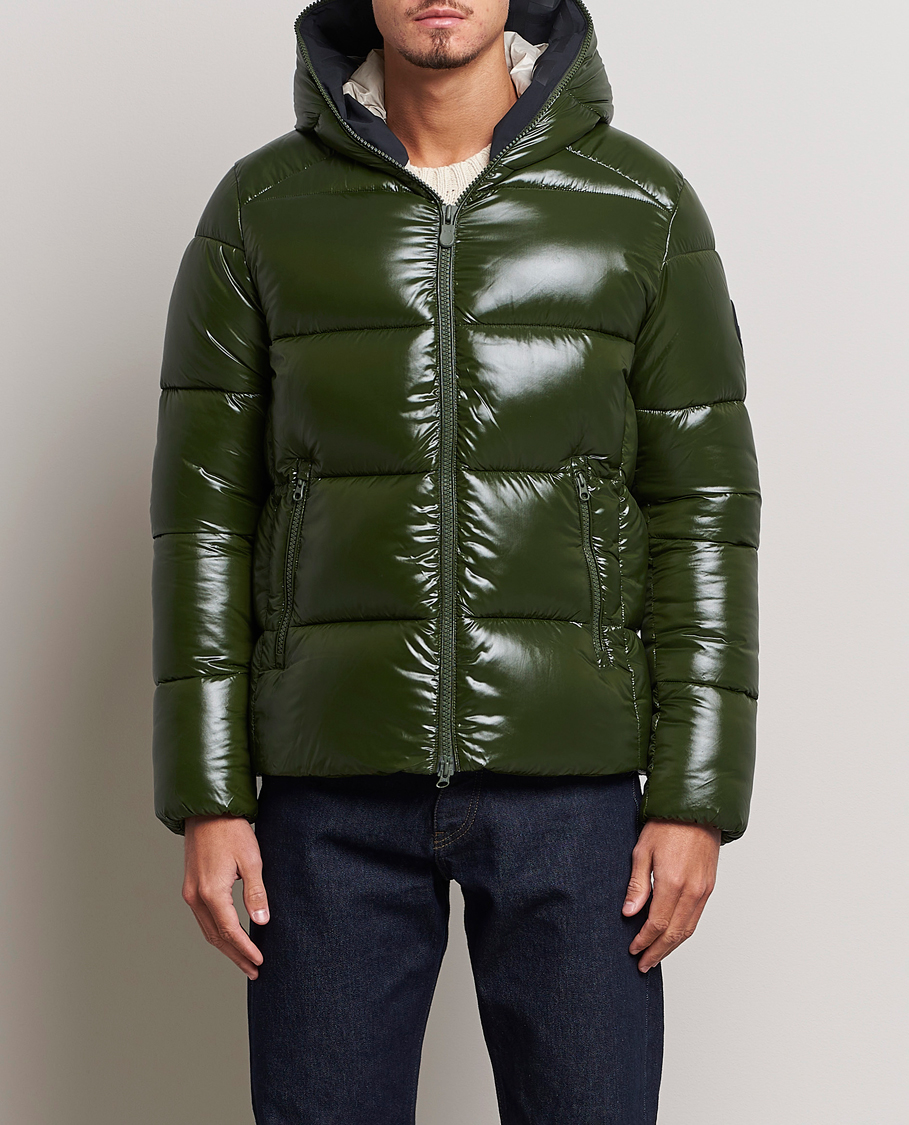 Herre | Save The Duck | Save The Duck | Edgard Padded Puffer Pine Green