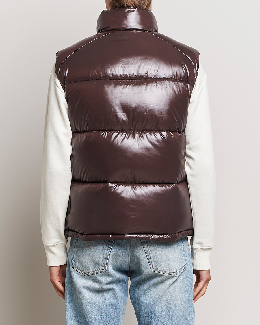 Herre | Jakker | Save The Duck | Ailantus Padded Puffer Vest Brown Black