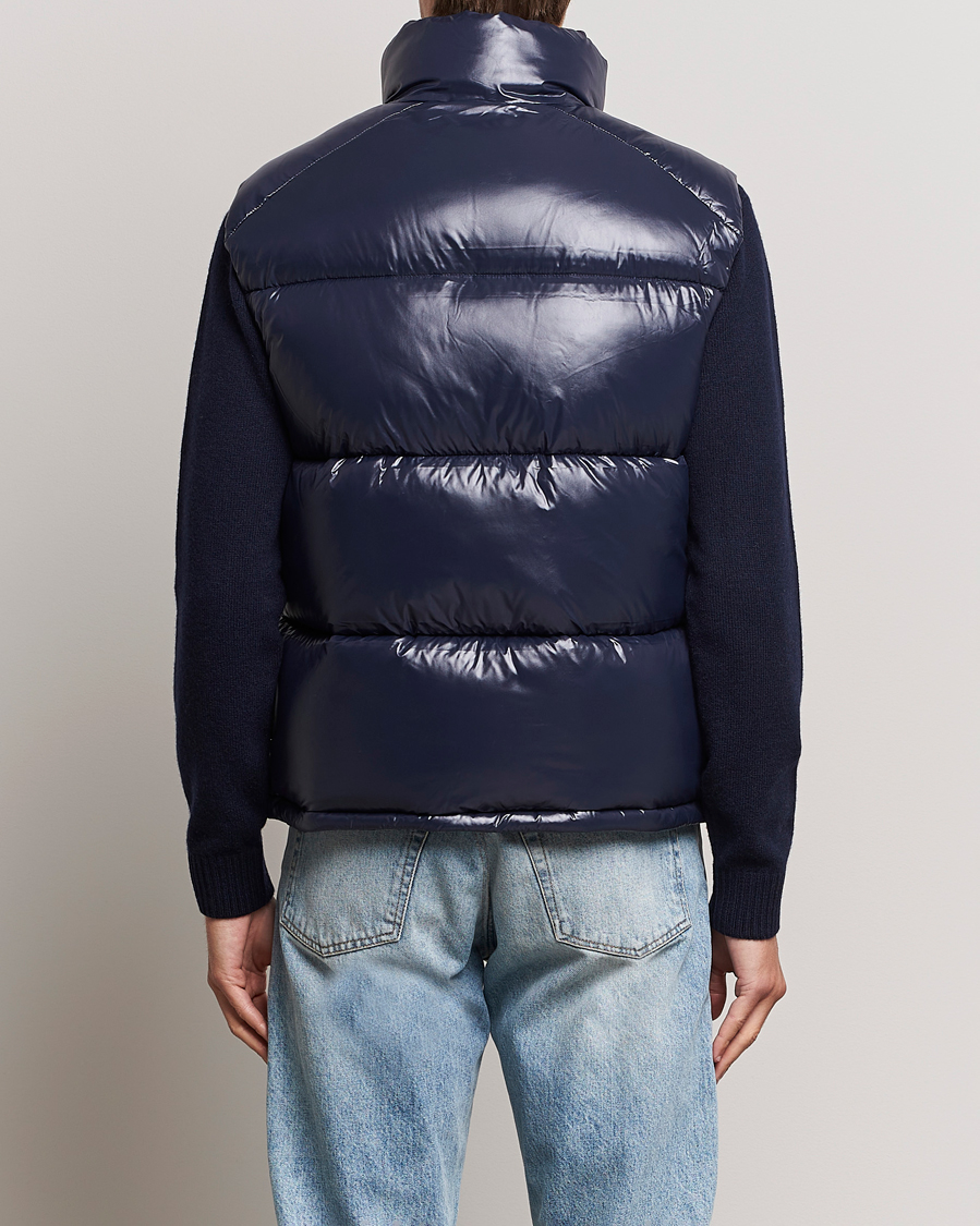 Herre | Jakker | Save The Duck | Ailantus Padded Puffer Vest Blue Black