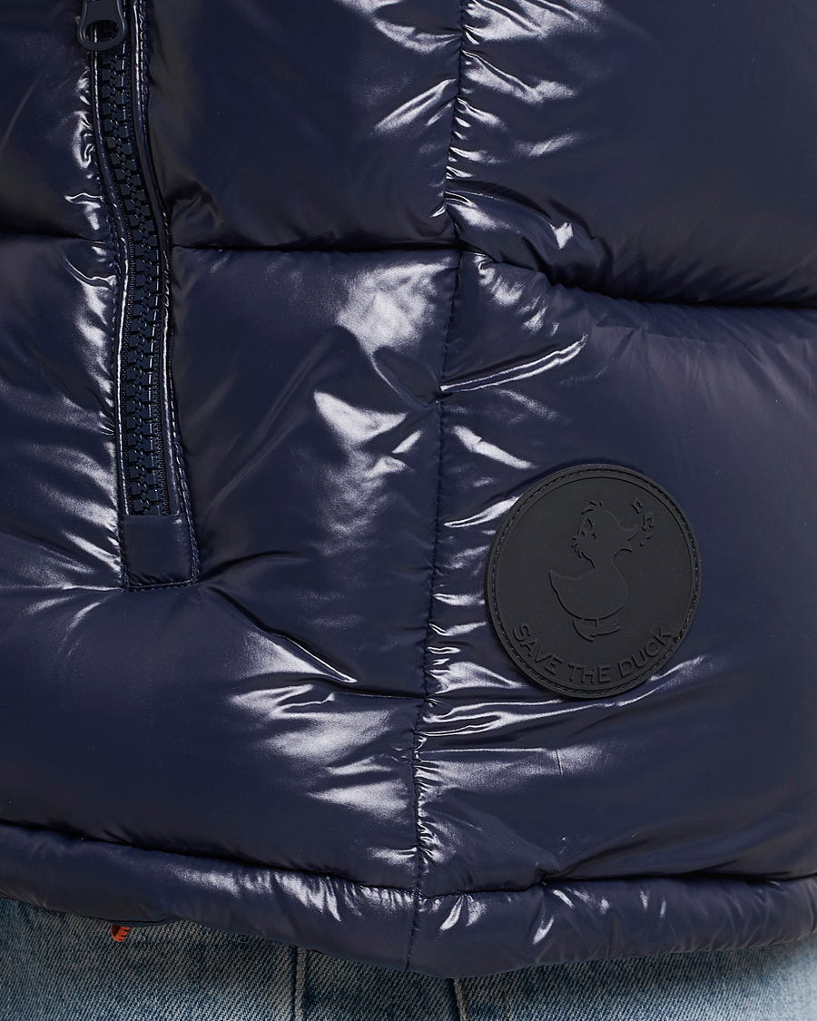 Herre | Jakker | Save The Duck | Ailantus Padded Puffer Vest Blue Black