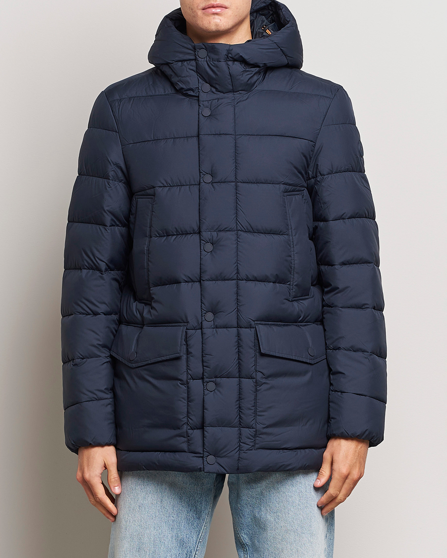 Herre | Jakker | Save The Duck | Galium Matt Lightweight Jacket Blue Black