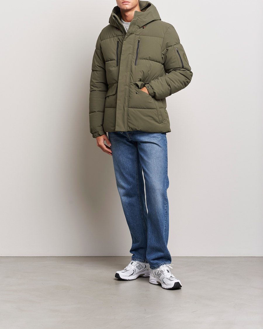 Herre | Jakker | Save The Duck | Alter Short Arctic Parka Laurel Green