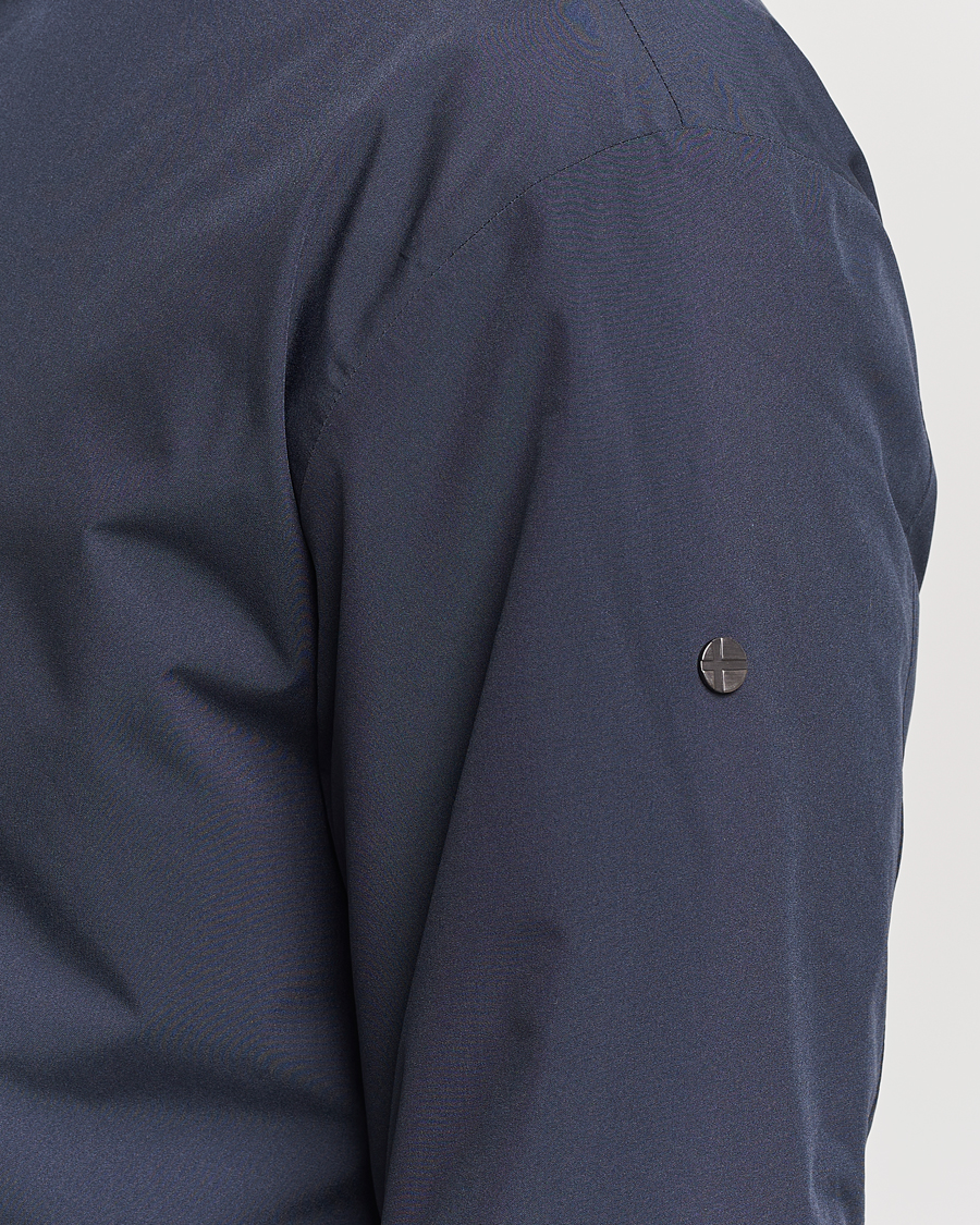 Herre | Jakker | Scandinavian Edition | Town Waterproof Lightweight Coat Midnight Blue