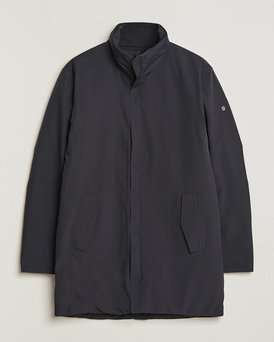 Herre | Jakker | Scandinavian Edition | Town Waterproof Lightweight Coat Onyx