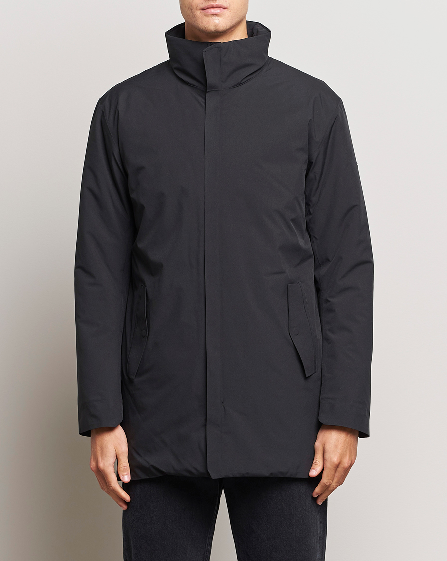 Herre | Jakker | Scandinavian Edition | Town Waterproof Lightweight Coat Onyx