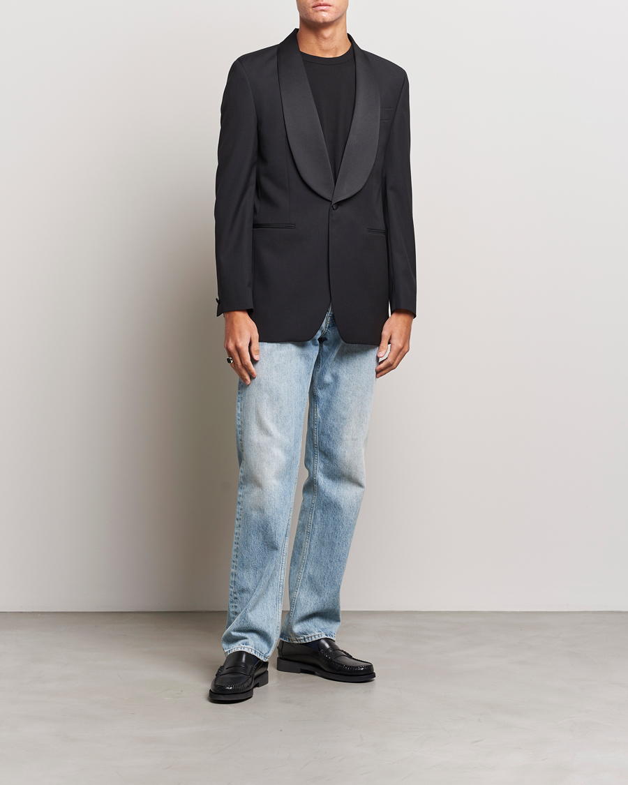 Herre | Dressjakker | Sunflower | Shawl Collar Tuxedo Jacket Black