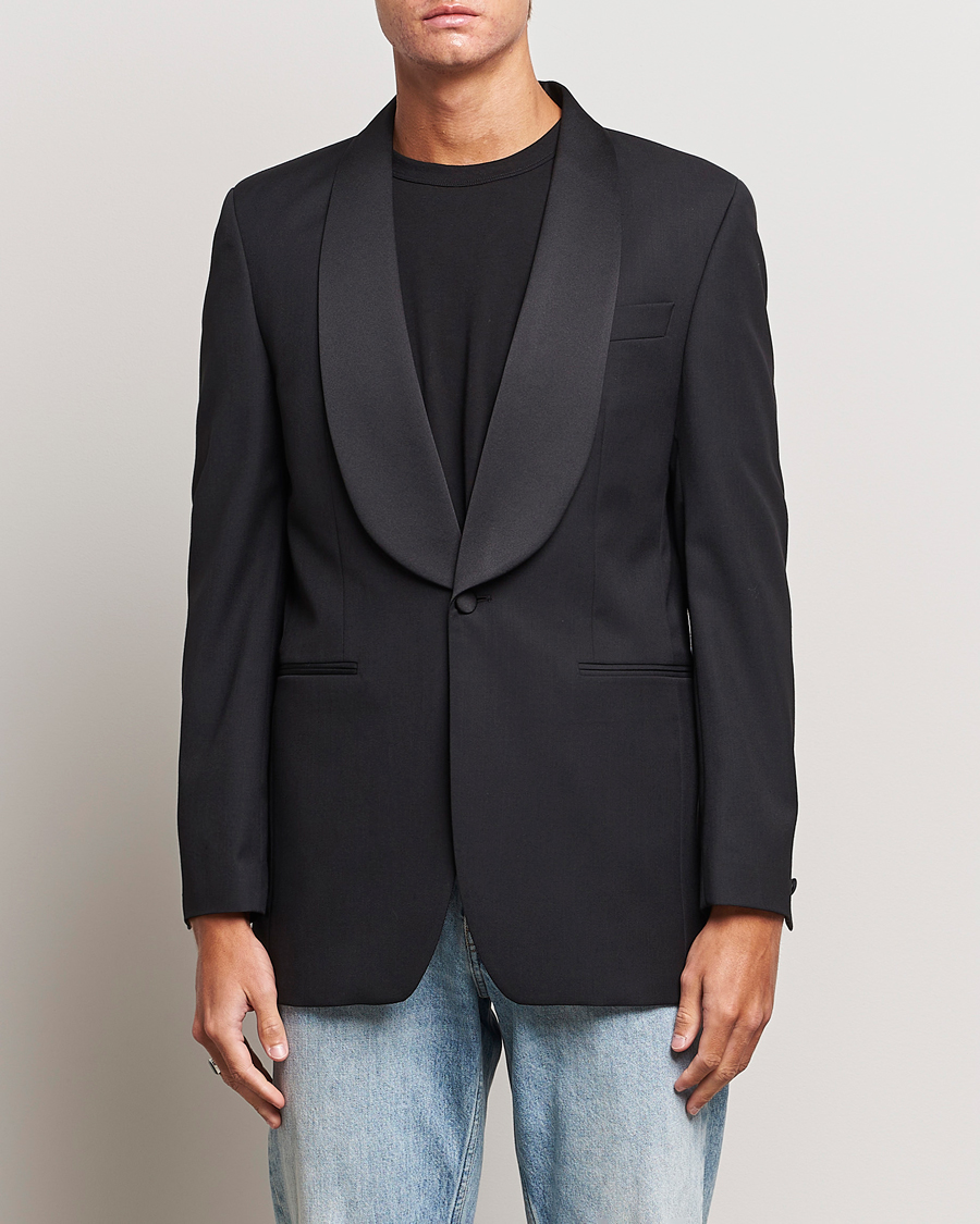 Herre | Dressjakker | Sunflower | Shawl Collar Tuxedo Jacket Black