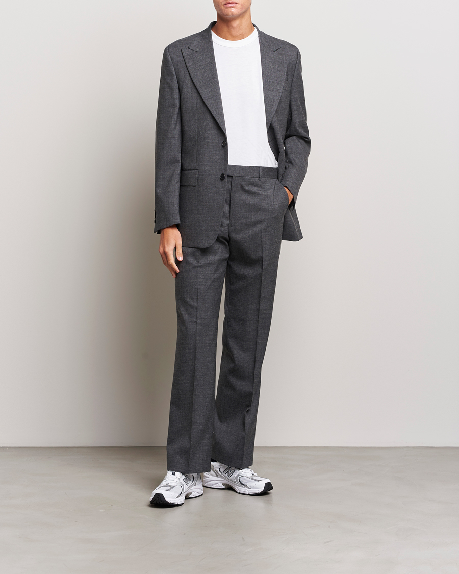Herre | Dressjakker | Sunflower | Single Breasted Wool Blazer Antracite