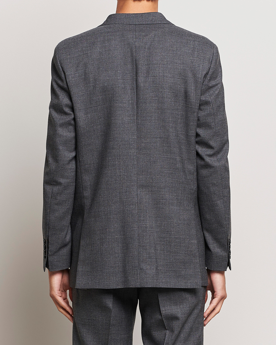 Herre | Dressjakker | Sunflower | Single Breasted Wool Blazer Antracite
