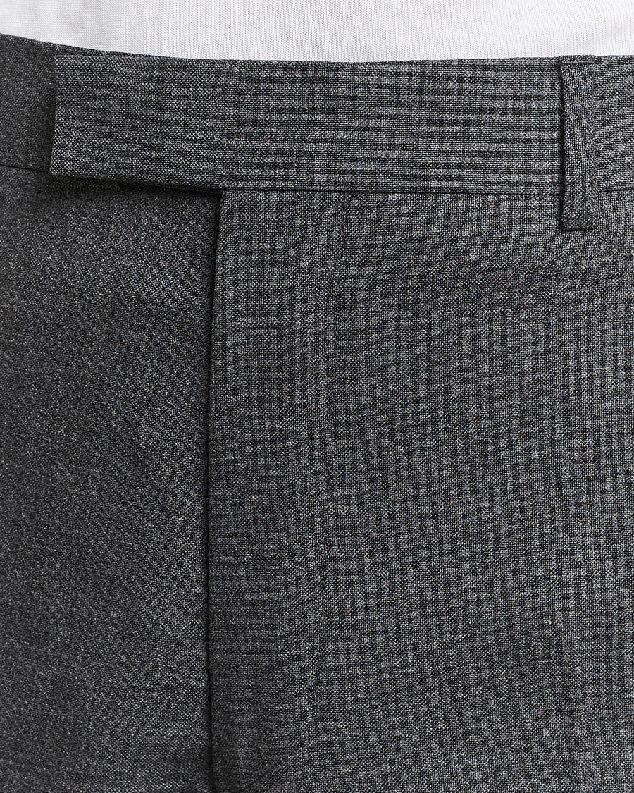 Herre | Bukser | Sunflower | Straight Wool Trousers Antracite
